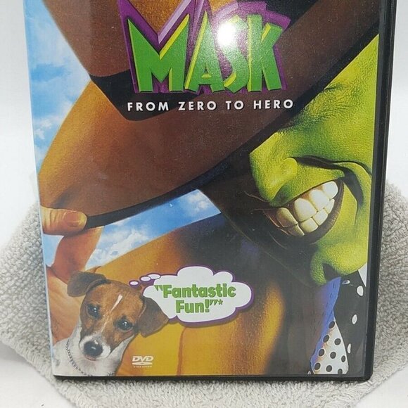 LOT - DVDs - Mask 1994 & Son of the Mask 2005 Jim Carrey Jaimie Kennedy - Picture 4 of 16